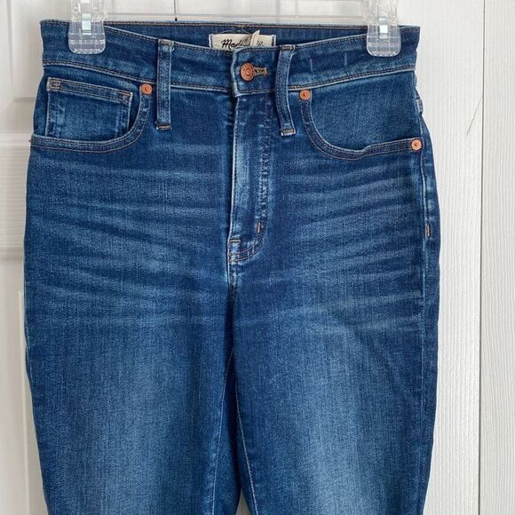 Madewell Curvy High-Rise‎ Skinny Jeans in Lanette Wash Size 25 NWOT - Picture 4 of 11